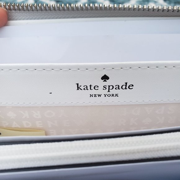 SOLD 🤑 KATE SPADE Neda Larchmont Leather Wallet NEW! - Picture 7 of 12